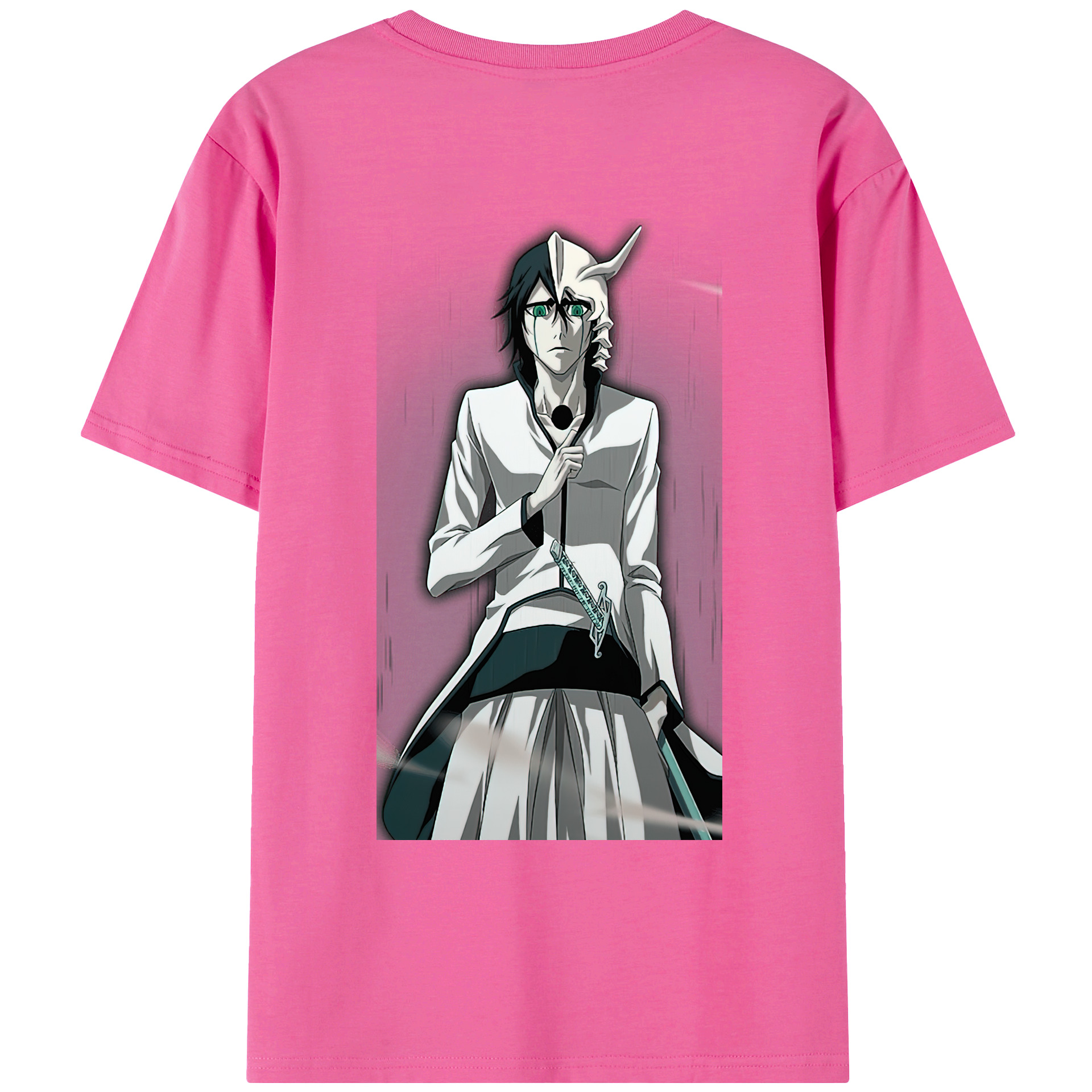 （画像用） ブリーチ ウルキオラ·シファー BLEACH Ulquiorra cifer レディース半袖Tシャツ(バックプリント)
